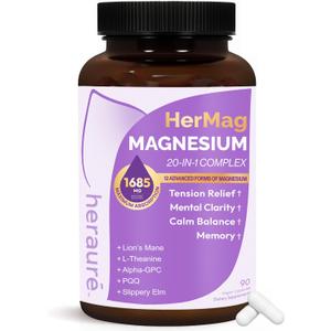 HerAure Hermag Magnesium 20-in-1 Complex Magnesio Complex for Women