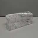 2 Pcs Acrylic Clear Purse Storage Organizers, 4 Sections Dividers in Bedroom Office (bright)