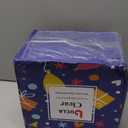 bUCLA 100Pieces Clear Plastic Plates -10.25inch Disposable Dinner Plates- Premium Weddings& Party Plates