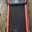 Portable Treadmill with Handle, 3.0HP Walking Pad Treadmill, Electric Compact Treadmills, Treadmills for Home Small Space with 12 Preset Programs, Walking Pad with Handle,300 LBS Capacity