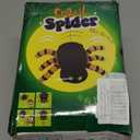 SUNLIN Interactive Halloween Spider Cute Soft Plush Toy for Adults & Kids 3+, Touch & Sound Activated Prank with Sound & Glowing Eyes, Scary Party Supplies Home Decor