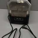 ZAFRO Countertop Ice Maker, 26Lbs/24H, 9 Bullet Cubes in 6 Mins, Self-Cleaning Portable Ice Machine with 2 Ice Sizes (S/L), Quiet Compact Design, Double Handles, for Home, Party, RV, Camping, Black