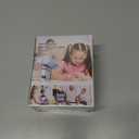 Pocket Microscope for Kids Portable Miniscope: 60-135X Mini Microscope with 5 Prepared Slides - Science Education and Nature Exploration Gifts for Boys Girls 6 7 8 9 10 11 12 (Navy Blue)