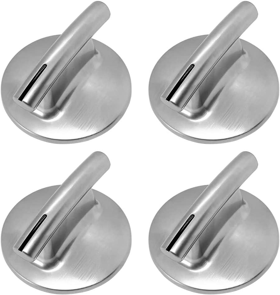 4Pcs 74010839 Surface Burner Knob Replacement Parts for Maytag Jenn-Air Stove/Gas Range/Oven Cooktop Stove Knobs, Replaces WP74010839, AP6011218, PS2088183, PS11744413, EAP11744413