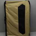 Amazon Basics 2-Door Portable Soft-Sided Folding Soft Dog Travel Crate Kennel, Medium (M 30" x 21" x 21"), Tan