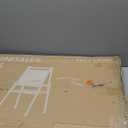 Tiny Land Easel for Kids, Double-Sided Magnetic Easel, Adjustable Wooden Kids Art Easel with Paper Roll, Learning-Toy for 3-8 Years Old Boy & Girls