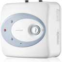 Electric Tank Water Heater-8 Gallon Under Sink Instant Hot Water for RV, Camper, Kitchen, Food Truck, 120V 1500W, Blue, Wall or Floor Mounted