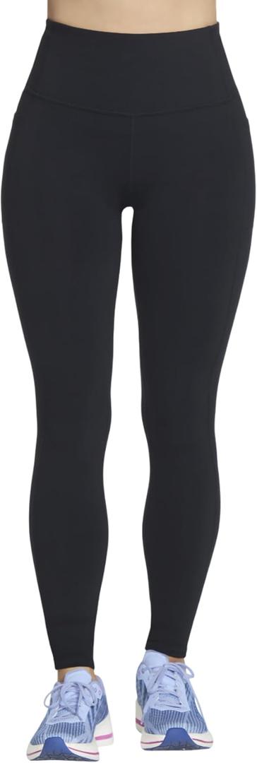 Skechers Women's Go Walk High Waisted Legging (X-Large, Black)