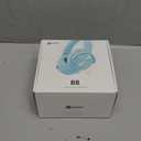 Picun B8 Bluetooth Over Ear Headphones, 120H Playtime with 3 EQ Modes, Low Latency, Hands-Free Calls, Deep Bass for Travel, Home, Office & PC (Cyan)