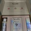 Gillette Venus for Pubic Hair and Skin Shaving Set, Women’s Razor, 1 Handle + 2 Blade Refills + 2-in-1 Cleanser Gillette Venus Intimate Grooming Daily Soothing Serum Reduce Ingrown Hair for Pubic Hair and Skin, Bikini Post Shave Serum.