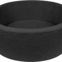 Kids Foam Ball Pits for Toddlers, Babies, Dogs, Cats, Soft Infant Baby Ball Pit Pool for Girls and Boys Gifts, (Balls NOT Included) Imitation Teddy Colours (35.4", Black)