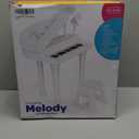 Love&Mini Piano Toy Keyboard 31 Keys for Age 3+ Year Old Girls Boys Birthday Gifts, Kids Keyboard Toy Instruments Piano with Microphone and Stool