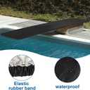 Pool Diving Board Protector, High Strength Polyester Material, Tight Fit Diving Board Protection, Foldable Pool Diving Board Cover, Weatherproof Year Round Diving Board Protector