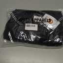 TCCFCCT Reflective Shirts for Men, Safety Polo Shirt for Men Construction Work, Hi Vis Shirts for Men Reflective, Quick Drying, Night Working, PLD-Black-XXL