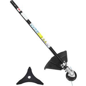 Replacementparts Flexible Shaft Trimmer Attachment Compatible with Worx Troy-Bilt and Sunseeker String Trimmers and Power Head Black