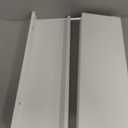 Boswillon Floating Shelves Wall Mounted Set of 2, Modern White Shelves for Bedroom, Nursery Shelves with Lip, Display Picture Ledge Shelf for Wall Decor Living Room Bathroom Kitchen - White (15.7 In)