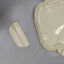 KeeperTen Microwave Safe Stainless Steel Food Storage Container(Lavender,37.2oz/1100mL) Leakproof, Dishwasher & Freezer Safe, BPA-Free, Odor Resistant, Reheat or Store Meals On-the-Go