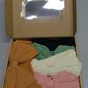 CLLOT 6 Pcs Baby Bows Headbands Nylon Hairbands Baby Girl Bows Hair Accessories for Newborn Infant Toddler Essentials (Brown Series) (Spring)