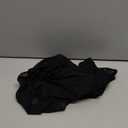 WDIRARA Men's Cut Out Front Mesh Sheer Mock Neck Long Sleeve Bodycon Party Blouse Tops (Black)