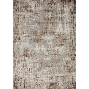 Loloi Austen Collection AUS-01 Natural/Mocha 5'-3" x 7'-7" Area Rug