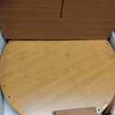 5-Tier Rotating Bookshelf, Rolling Bookcase with 360° Spin for Small Spaces, Corner Revolving Organizer for Home Office, Bedroom, Kids Room Walnut Finish