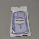 SUPFINE Magnetic for iPhone 17 Case (Compatible with MagSafe)(Military Grade Drop Protection) Translucent Matte Shockproof with Anti-Fingerprint Phone Cover, Blue Purple