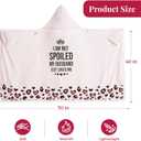 Wearable Heated Blanket Hoodie for Women, Valentines Day Gifts for Her Wife Women, Electric Throw Blanket, Heated Shawl Wraps Poncho, Mothers Day Birthday Anniversary Day Gift, Spoiled Wife Light Pink