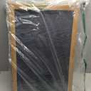 OIQArtOIQ 3 Piece Large Abstract Canvas Wall Art For Living Room Brown and Black Circles Lines Geometric Framed Wall Art Modern Minimalist Art Prints Artwork For Bedroom Office Dining Room 12x16 in