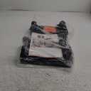 Folding Hand Truck 500lbs, Portable Heavy Duty Dolly Cart, 6 Wheels Collapsible Luggage Cart with 2 Elastic Ropes - Compact Trolley Cart for Easy Moving - Ideal Hand Cart for Travel and More (1.70, Black)