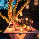Zhanmai 2 Pcs Bee String Lights Decor 20ft Honeybee Fairy Lights with 60 LED Bulb Battery Operated Bee Tree Decorative for DIY Bedroom Patios Summer Party Indoor Outdoor Wedding Camping