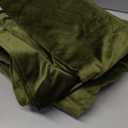 MIULEE Olive Green Privacy Sheer Curtains That Let Light in 84 Inches Long Non-See-Through Semi Sheer Curtain Light Filtering Window Curtains Drapes for Living Room Bedroom 2 Panels Set 42 X 84