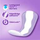 Always Anti-Bunch Xtra Protection, Panty Liners for Women, Light Absorbency, Extra Long Length, Leakguard + Rapiddry, Unsented, 92 Count