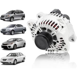 12V 110A Alternator FIT Hyundai Sonata 20062010, Kia Forte, Optima, Rondo 2.0L/2.4L  Replace OE# 37300-25201, 37300-2G100, TG11C076, 11189N