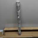 burgeliy Grey Marble Vinyl Wrap Protector Auto Modification Wallpaper 24"x80" Classic Style, Waterproof, Heat-Resistant,3D Thickened Peel and Stick, Countertops, Cabinets, Self Adhesive Tint Film