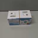 2 x Interactive Cat Toys for Indoor Cats,Rechargeable Automatic Concealed Cat Feather Teaser,Motion Activated Enrichment Toys for Indoor Bored Adult Cats(Color) (White)