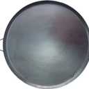 Comal Para Tortillas Grandes Redondo Para Estufas for Tortillas y Quesadilla Carbon Steel Heavy Duty Metal Handle (15.5 Inch)