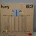 keny 29"-42.5" Baby Gate for Stairs, Auto Close Safety Dog Gate, Pressure Mounted Easy Walk Through Pet Gate for Doorways, Durable Stair Gate, 30" Tall, White