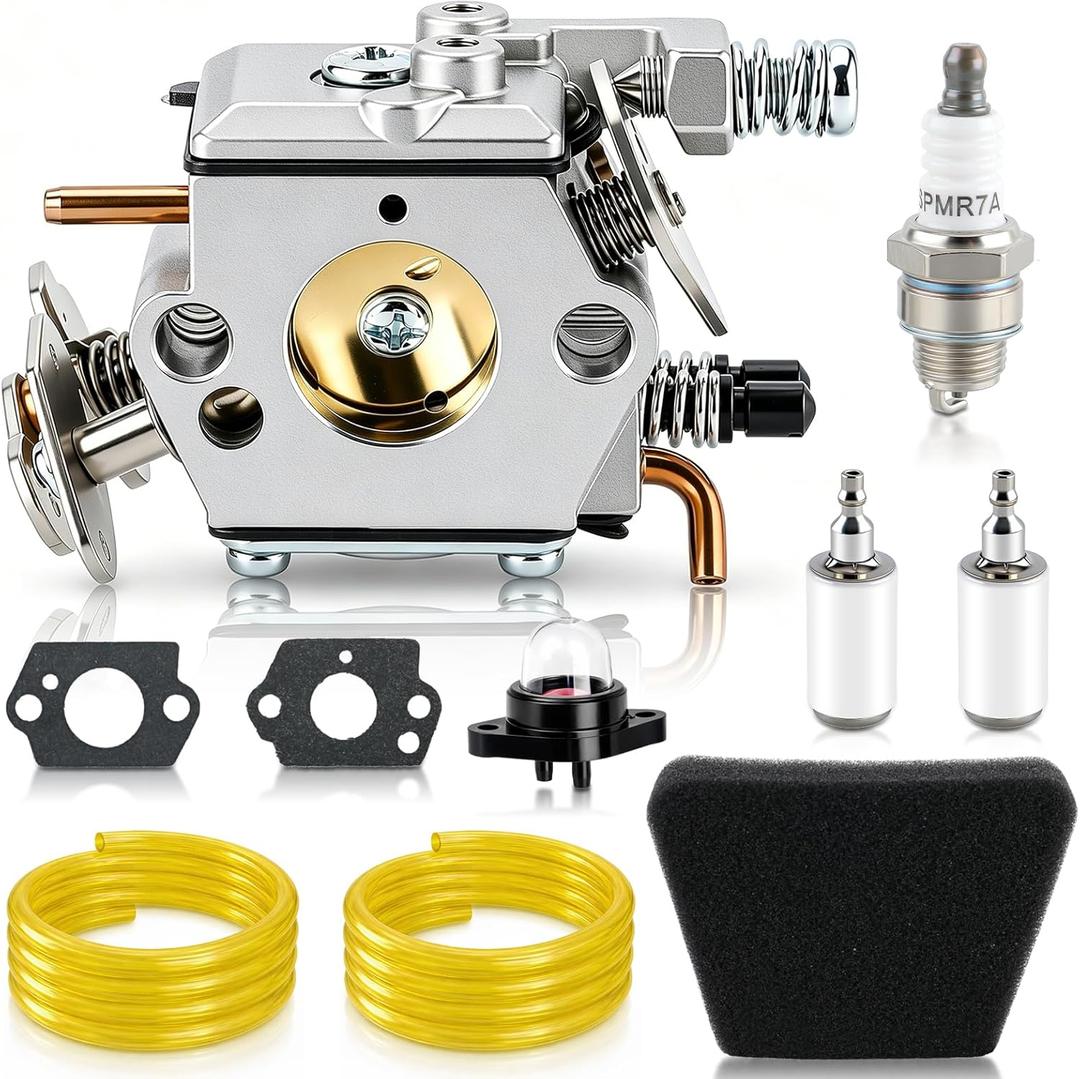 1950 2050 2150 Carburetor Fits for Poulan Chainsaw Parts 1900 2055 2175 2350 2375 2450 2550 262 Wild Thing Chainsaw Re 545081885 530069703 for Walbro W-20 WT-624 WT 89 891 WT-324 Zama C1U-W8 C1U-W14