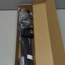 Over The Table Rod Stand with Clamps, 31-95Length, Metal Table Arch Stand Decorated Arch for Party, Birthday, Wedding, Halloween, Christmas, Black