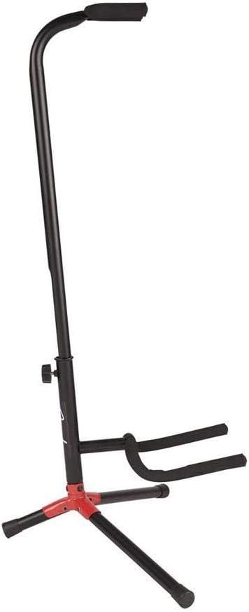 Fender Adjustable Guitar Stand for Acoustic, Electric or Bass Giutar, Guitar Accessories, Collapsible for Easy Transport