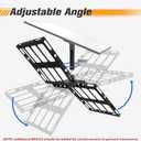 Gen 3 Starlink Roof Mount, Starlink Roof Ridge Mount for Starlink Standard 4/4X/Gen 3, Adjustable Angle Starlink Mounting Kit, No Drilling Required