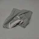 Dsewpaur Women Casual Striped Print Short Sleeve T Shirts Crew Neck Loose Fit Going Out Tee Tops Summer 2025 Cloth S