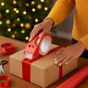 Heavy Duty Clear Packing Tape with Dispensers (6 Rolls, 1.88 x 25 yd)  Strong Shipping Tape for Moving, Holiday Gift Wrapping, Mailing & Everyday Packing