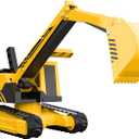 CAT Construction Toys, CAT Steel Construction Excavator - Heavy-Duty & Durable - Ergonomic Handles 3+ Years - Dig & Haul Dirt All Day Long!