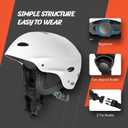 Vihir Adult Water Sports Adjustable Helmet with Ears - Perfect for Kayaking, Boating,Surfing, Large