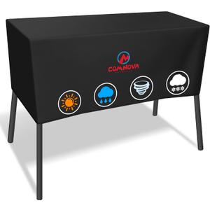Comnova Grill Cover for Camp Chef 3 Burner Stove - 600D Outdoor Camping Stove Cover Waterproof, 3-Burner Griddle Covers for Camp Chef TB90LW, TB90LWG, TB90LWG15, PRO90, SPG90B, Tundra Pro 16 and More