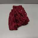 Black Tree Skirt Christmas 21 Inch Decorated Sequin Tree Skirt Velvet Xmas Tree Mat Soft Thick Tree Cover Base Sparkling Small Skirt for Artificial Trees Halloween Supply for Home Family Decorations