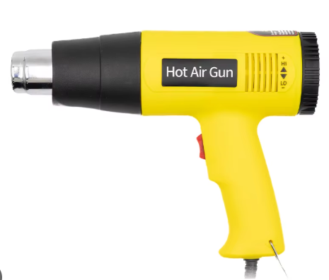 Spanno Heat Gun for Vinyl Wrap, Car Wrapping Kit Include Heat Gun, Yellow