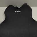 QUTOOL Lumbar Support Pillow for Car, Truck Accessories Travel Essentials, Memory Foam Back Cushion for Driving Seat, Back Pain Relief,Washable Cover, Lower Back Support Fits Most Cars(Black)