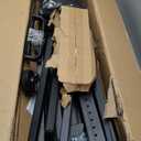 Folding Chair Rack, Heavy-Duty Folding Chair Cart with Swivel Wheels, 600 LBS Capacity for 12 Tables or 42 Chairs, Chair and Table Cart w/Dust Cover and 2 Binding Ropes, 72L x 33W x 42H